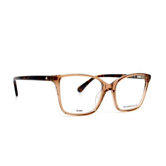 NEW KATE SPADE TIANNA BEIGE TRANSPARENT AUTHENTIC EYEGLASSES FRAME - Picture 3 of 10